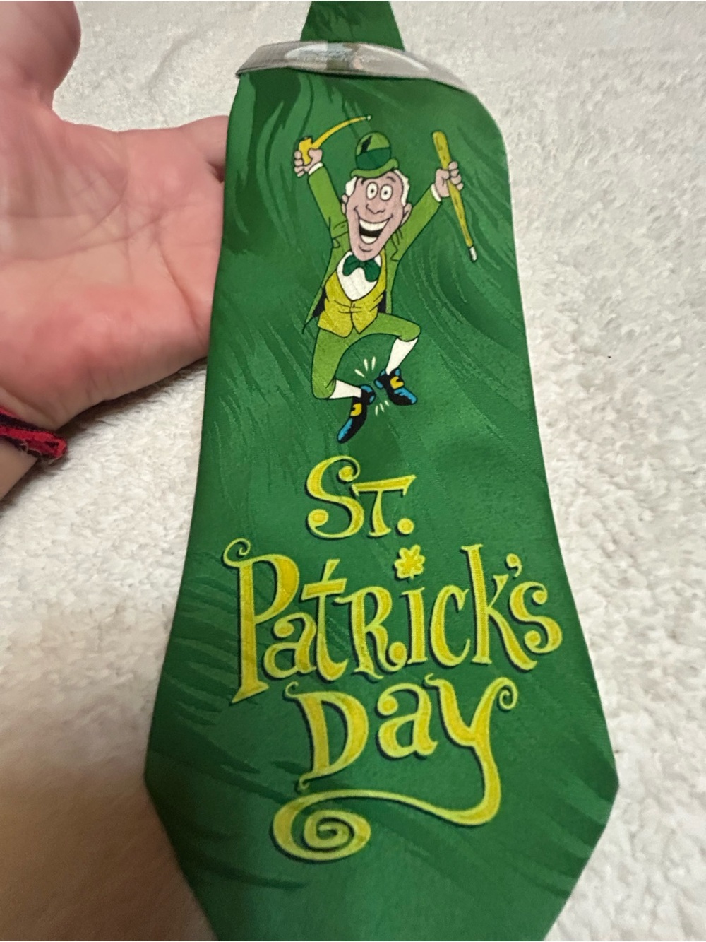 🎁3 for $30 - Green St. Patrick's Day Novelty Necktie